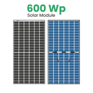 Loom Solar Panel – SHARK 600 Wp | N-Type TOPCon Bifacial 16BB (Pack of 2)